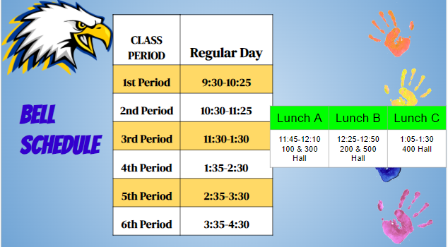 Bell Schedule Smith High